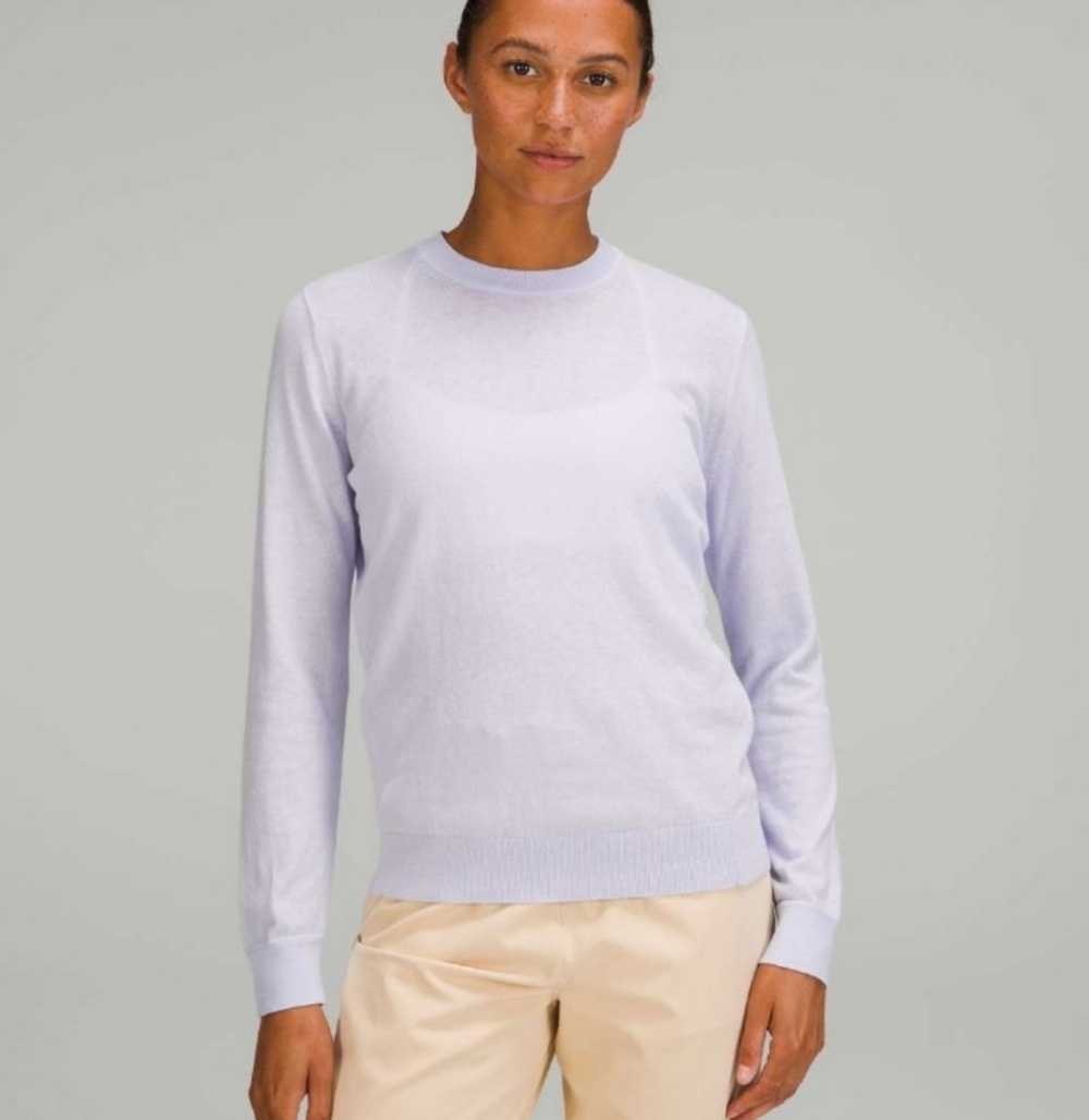 Lululemon Silk Blend Sweater